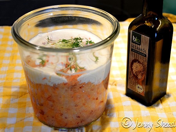Möhren-Apfel-Salat