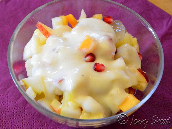 Enzymreicher Obstsalat