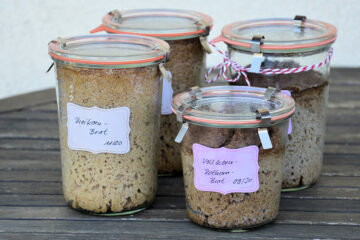 Brot im Glas