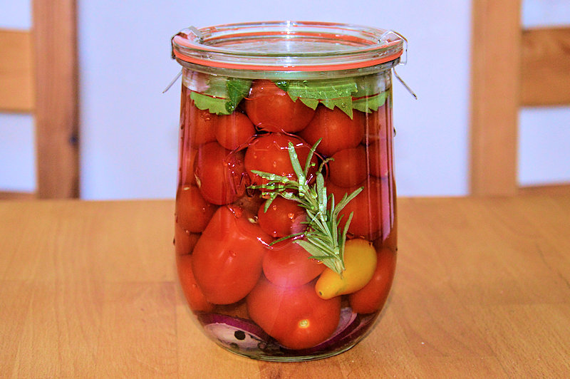 Fermentierte Tomaten