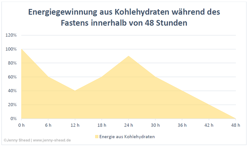 Grafik Energiegewiinung aus Kohlehydraten
